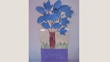 Dignity tree at Millbrook care home